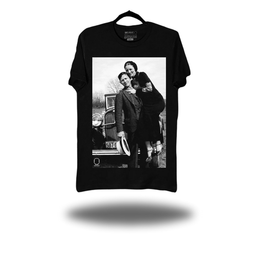 AMERICAN OUTLAWS BLACK CLASSIC TEE