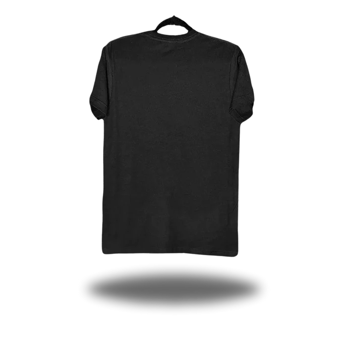 BLUE PAISLEY LIPS BLACK CLASSIC TEE