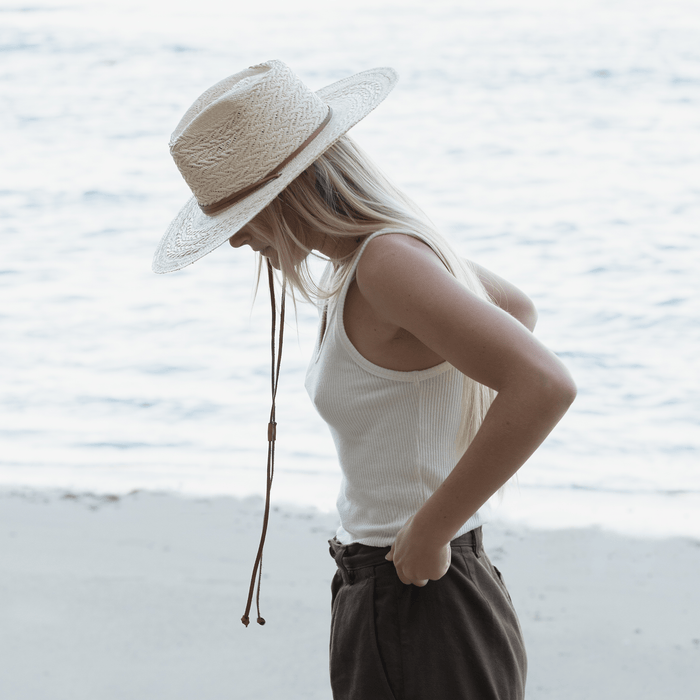 Made by Minga Braided Ranchera Straw Hat
