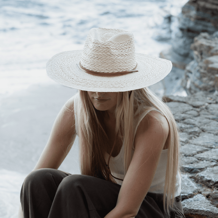 Made by Minga Braided Ranchera Straw Hat