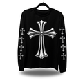 CHROME CROSS LONG SLEEVE TEE