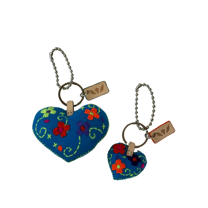 Corazon Chico Charm- Turquoise