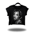 CRAZY GIRL MUSCLE CROP TOP
