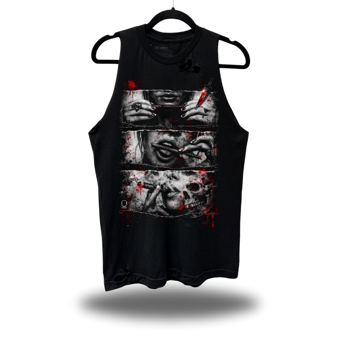DEATH SMOKE ROAD RASH TANK TOP