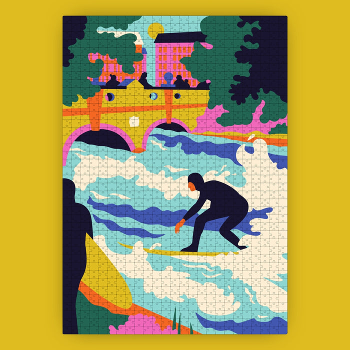Eisbach Wave | 1,000 Piece Jigsaw Puzzle