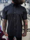 ESSENTIAL BLACK MAMBA BUTTON UP