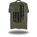 FAFO USA BLACK FLAG MILITARY GREEN CLASSIC TEE