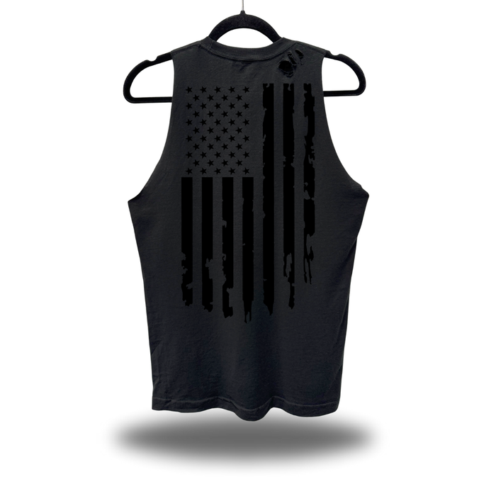 FAFO USA BLACK FLAG ROAD RASH TANK TOP