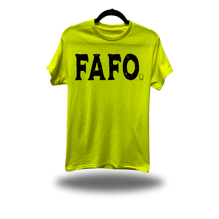 FAFO USA BLACK FLAG SAFETY GREEN TEE