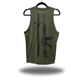 FIGHT CLASSIC MILITARY GREEN TANK TOP