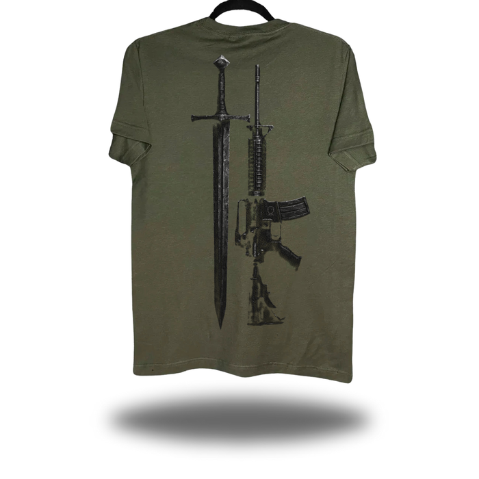 FIGHT MILITARY GREEN CLASSIC TEE
