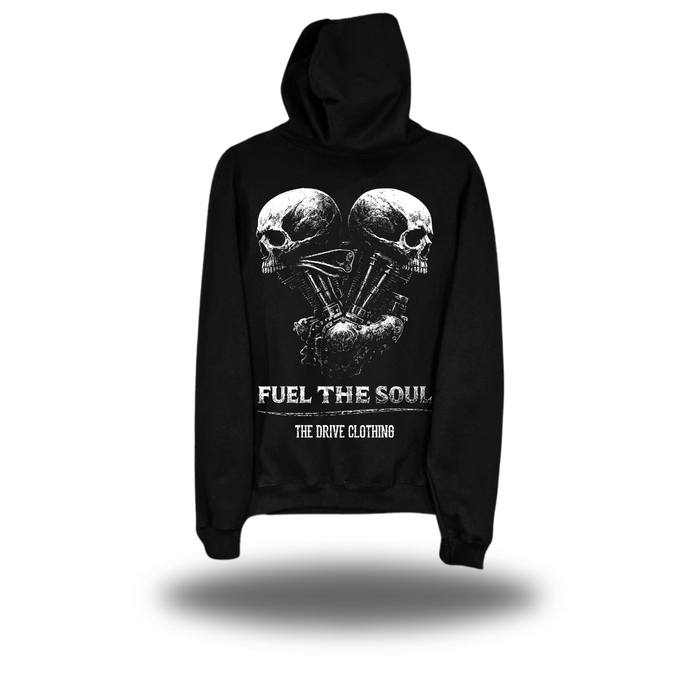 FUEL THE SOUL SKULL HOODIE