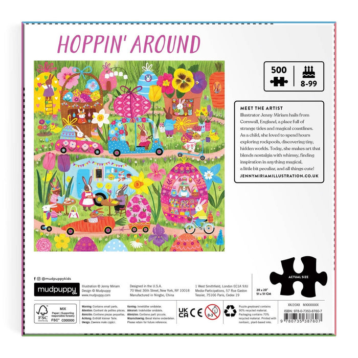 Hoppin' Around | 500 Piece Jigsaw Puzzle