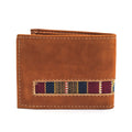 Leather Bifold Huipil Wallet