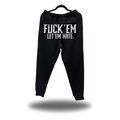 LET 'EM HATE BACK BLACK JOGGER