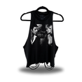 LOVE YOU TOO ROAD RASH CROP TANK TOP