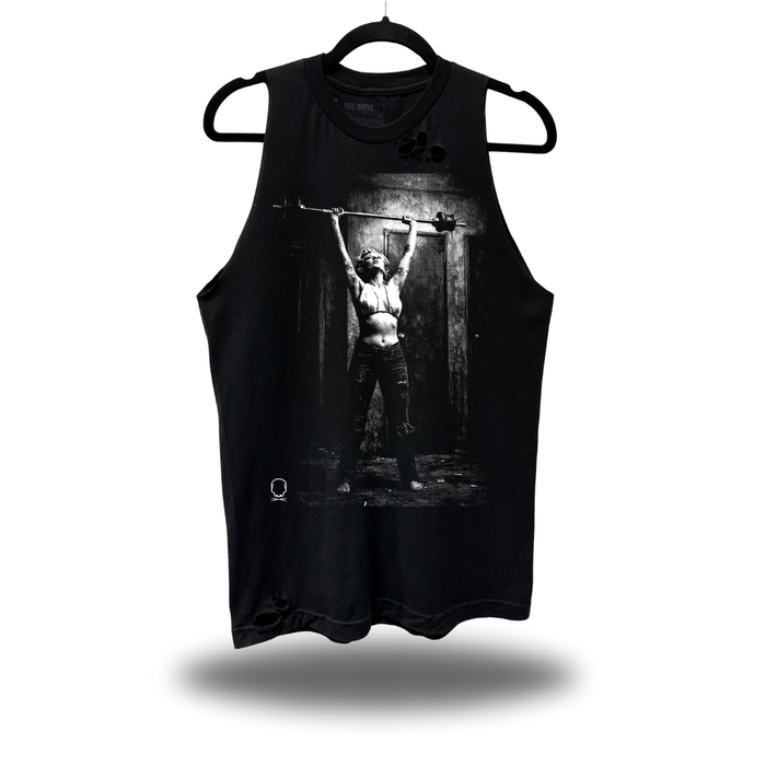 MARILYN FITNESS ROAD RASH TANK TOP