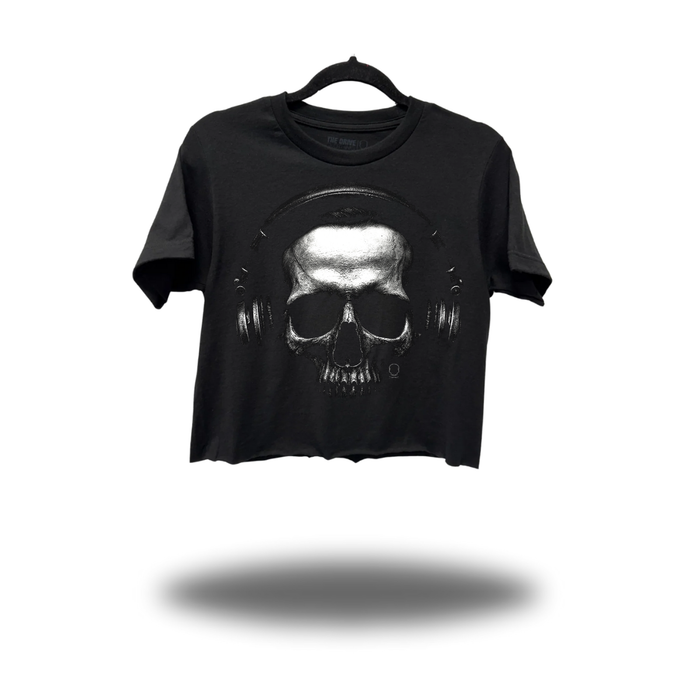 METAL LOVER CROP TOP
