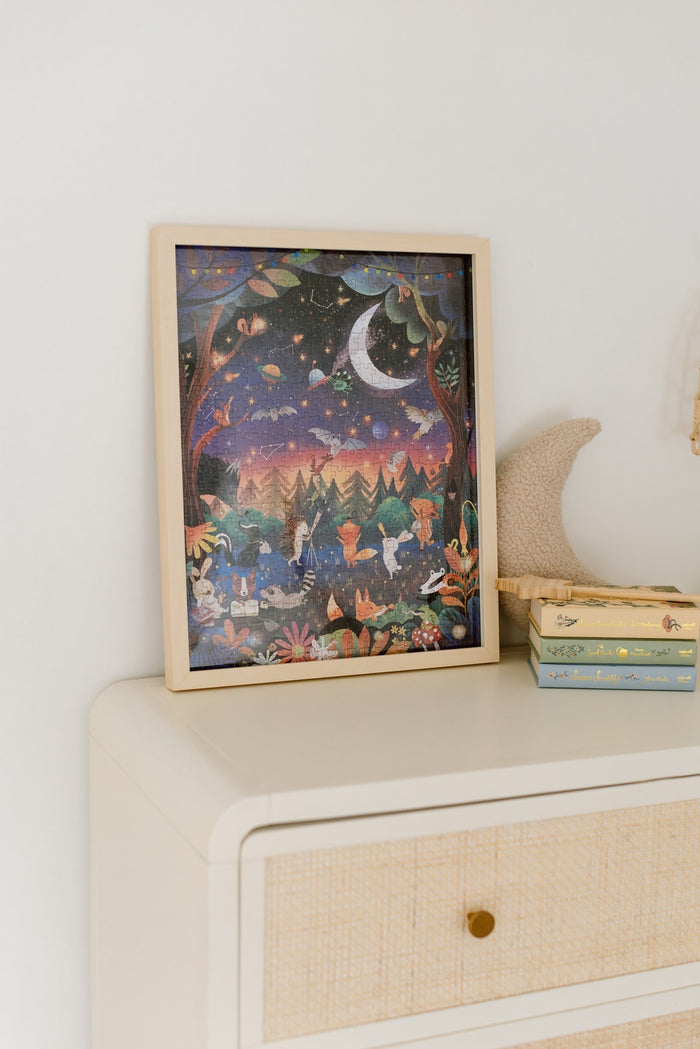 Mischief Under the Moonlight | 300 Piece Jigsaw Puzzle