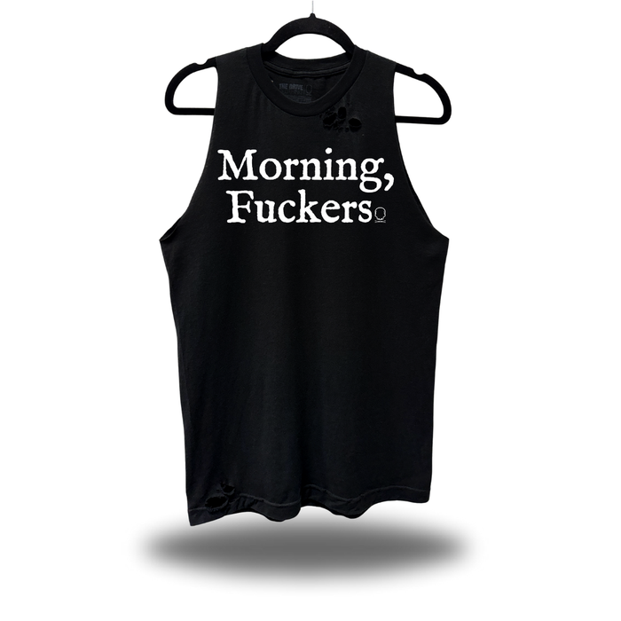 MORNING FUCKER ROAD RASH TANK TOP