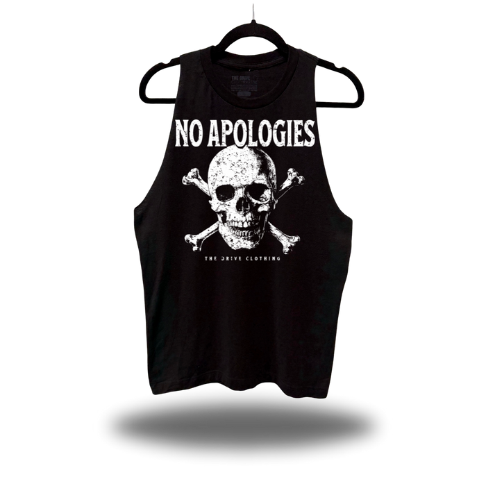 NO APOLOGIES STRINGER TANK TOP