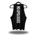 NO APOLOGIES STRINGER TANK TOP