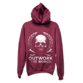 OUTWORK MAROON HOODIE