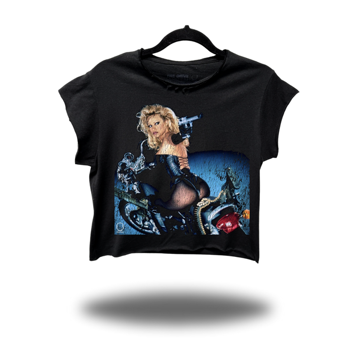PAM RIDE OR DIE MUSCLE CROP TOP