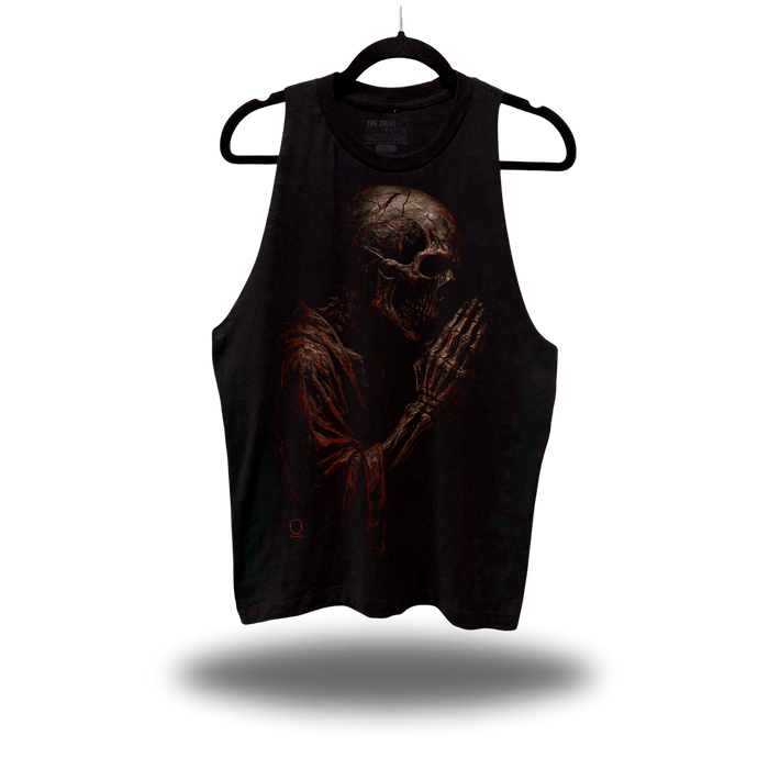 PRAY FOR GAINS STRINGER TANK TOP
