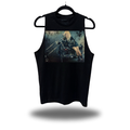 RETRO BLONDIE BIKER BABE CLASSIC TANK TOP