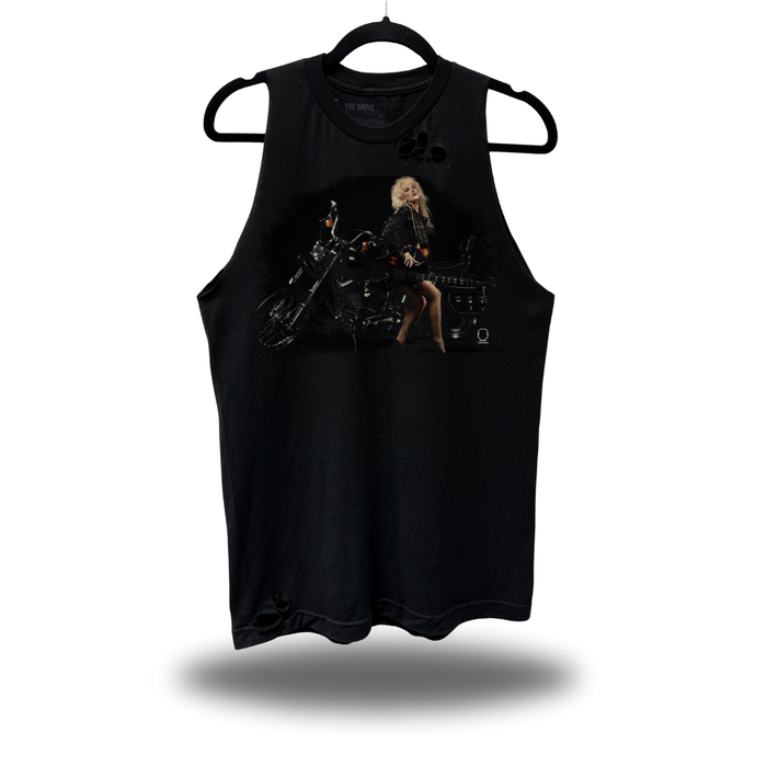 ROCKIN BIKER BABE ROAD RASH TANK TOP