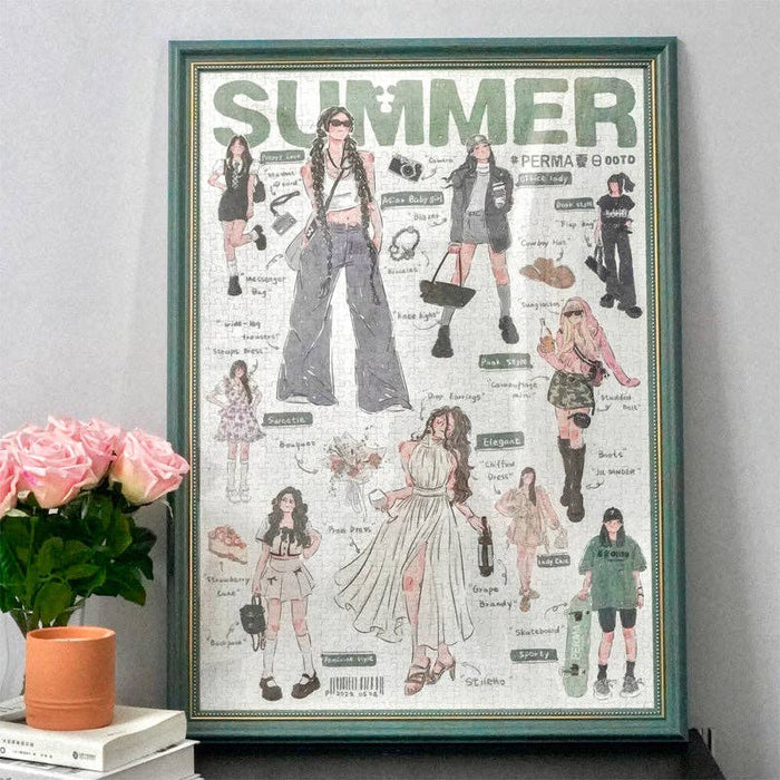 Summer OOTD | 1000 Piece Jigsaw Puzzle