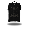 TO HELL AND BACK BLACK CLASSIC TEE