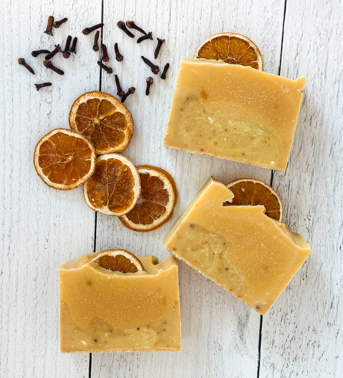 Two Tree Soaps - Orange You Clover - Natural Handmade Bar Soap