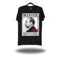 WANTED CAPONE BLACK CLASSIC TEE