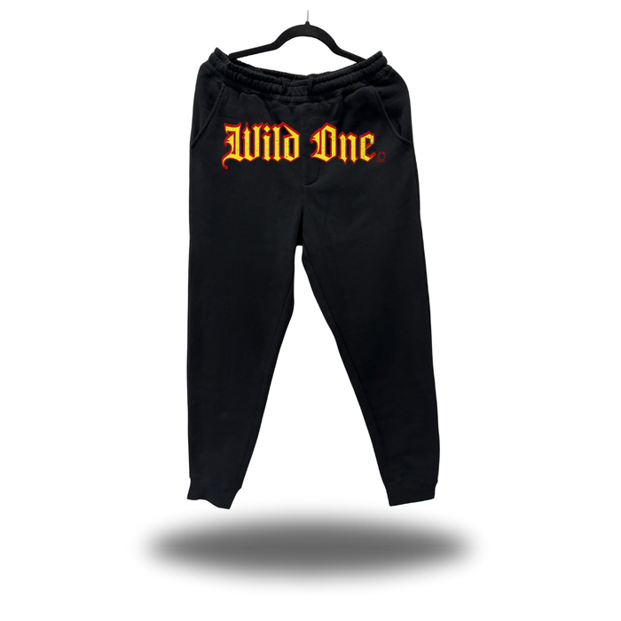 WILD ONE FRONT BLACK JOGGER